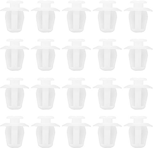EMSea 50pcs Clips de Panneau Garniture de Porte Voiture 856535 Remplacement Compatible avec Partner 306 406 407 607 Berlingo Saxo Xsara Xsara Picasso C2 C5 C6