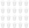 EMSea 50pcs Clips de Panneau Garniture de Porte Voiture 856535 Remplacement Compatible avec Partner 306 406 407 607 Berlingo Saxo Xsara Xsara Picasso C2 C5 C6
