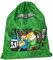 Theonoi Minecraft Kleiner Beutel Turnbeutel Schwimmbeutel Sporttasche Tasche Sportbeutel Schuhbeutel Sportrucksack Gymsack Rucksack (Minecraft Grün)
