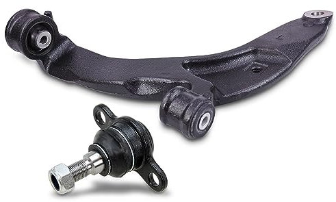 BESTPRICE 1x Querlenker vorne links, 1x Traggelenk vorne Kompatibel mit VW TRANSPORTER T5, TRANSPORTER T6 / CARAVELLE T6, MULTIVAN T6, MULTIVAN T5