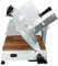 Berkel Red Line 300 Aufschnittmaschine - Schneidemaschine für die Küche inkl. handgefertigtes Einlegebrett aus Eiche (Weiß)