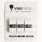 VIBEPADEL Grip 'n' Rip - Overgrip de pádel Antideslizante para Pala de pádel, Pickleball, Squash, bádminton, Paquete de 3, (Paquete Blanco) - Accesorio Ideal para Pala de pádel