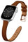 RYLIXAR Bracelet en cuir compatible avec Apple Watch 38 mm 40 mm 41 mm 42 mm 44 mm 45 mm 49 mm, Sangles minces en cuir pour Apple Watch Series 9 8 7 6 5 4 3 2 1/Ultra, 42/44/45/49mm