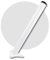1 pièces Pieds de table Pieds d'armoire en métal,Acier inoxydable, Hauteur réglable 0-3cm pour Meuble TV, Tiroirs, Table de Chevet Avec Vis (100cm,White)