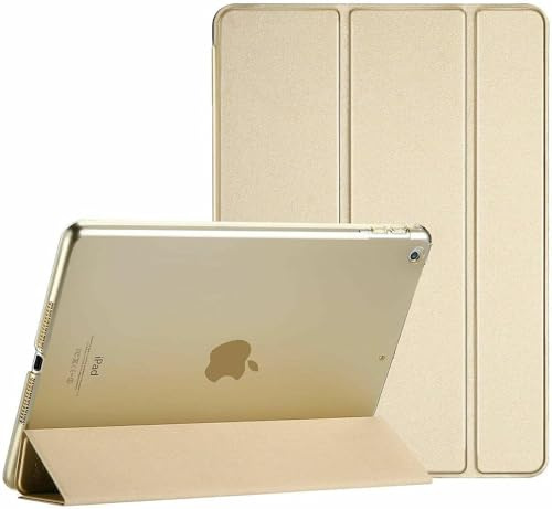 Smart Case For For iPad Mini 4 (2015) / Mini 5 (2019) Models A1538, A1550, A2133, A2124, A2126 Shockproof Protective Book Case, Ultra Slim Magnetic Cover (Gold)