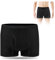 AOOWU Inkontinenz Pants, Inkontinenz Männer für Inkontinenz mit saugfähigem Pad 300 ml Urinkapazität Waschbar Inkontinenz Unterwäsche für Herren, Wiederverwendbar, Tropfsicher, 2XL (Schwarz)