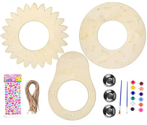 Vogelbad zum Aufhängen, Vogeltränke, Vogelbad zum Aufhängen, Holz-Futterstation für Kolibris mit Seil, Vogelhaus im Freien, , für B