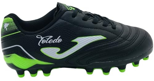 Joma Toledo Jr 2501 AG TOJW2501AG, Boy Football Boots, Black, 32,5 EU