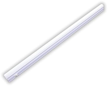 LUXULA LED Unterbauleuchte mit Schalter - 120cm 4500K Neutralweiß 16W 1440lm verknüpfbar - Unterschrankleuchte Lichtleiste 230V für Küche Werkstatt - 1170x22x36mm