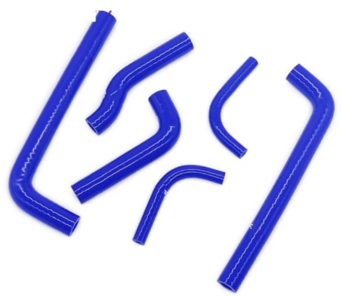 Manguera De Admisión Para Gas Para Gas EC 200 250 300 1999 2000 2001 2002 2003 2004 2006 Kit Tubo Manguera Refrigerante Agua Radiador Silicona Admisión De Aire(Azul)
