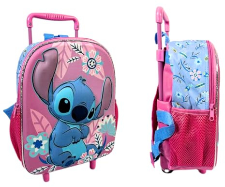 mybagstory - Stitch - Children's 3D Trolley Bag 36 x 25 x 14 cm