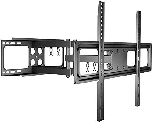 Supporto da Parete per TV LED LCD da 26-55 Pollici, Supporto TV con inclinazione e Rotazione Regolabili, carico Fino a 40 kg, Buono,