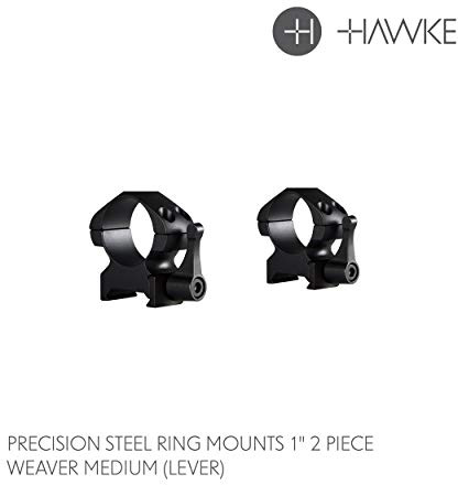 Hawke Precision Steel Quick Release Riflescope Ring Mount