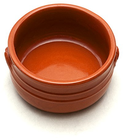 6 TEGAMINO TEGAMINI IN TERRACOTTA TECNOCERAM 14 CM