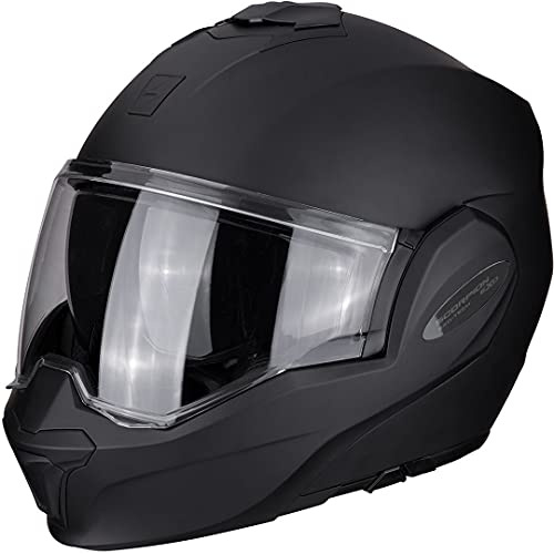 Scorpion Herren EXO-TECH SOLID Matt Black XXL Motorcycle Helmets