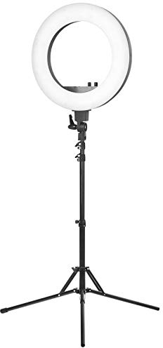 Activeshop Ringlicht Ringlampe Ringleuchte 18 48w Led Schwarz mit stativ