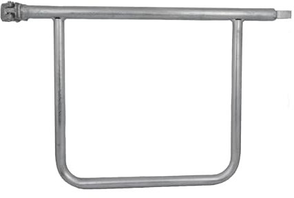 GeZu Impex Stirngeländer mit angeschweißtem Winkel