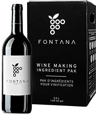 Fontana California Pinot Noir Wine Making Kit | 6 Gallon Wine Kit