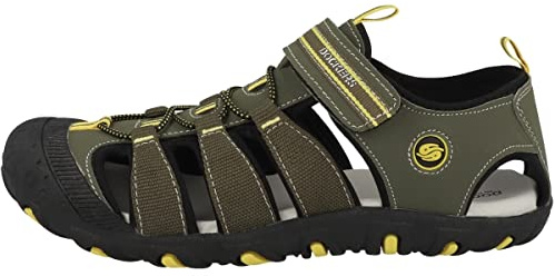 Dockers by Gerli Herren 48JA601-637851 Slipper, Khaki/schwarz, 39 EU