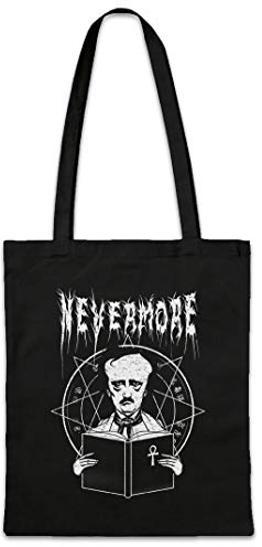 Urban Backwoods Nevermore Hipster Bag Beutel Stofftasche Einkaufstasche