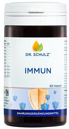 DR. SCHULZ - Immun Kapseln - mit Cistrose, Wermut, Boswellia, Zink, Selen, Chrom und Vitamin D3 zur Unterstützung der Abwehrkräfte