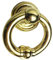 QSCTYG Portone Batacchio 1Pcs Bronzo in Ottone Massiccio Knocking for Porta Morden Vetro Legno Battente Porta Pull Knob Anello Maniglia 92 (Color : 3.5 in Bronze Color)
