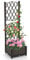 COSTAWAY Fioriera da Esterno per Piante Rampicanti Verdure con Auto Irrigazione e Fori di Drenaggio, Ideale per Giardino, Cortile e Balcone (40 x 40 x 122 cm)