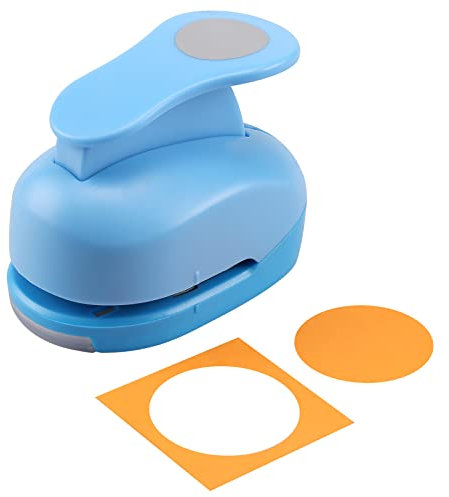 MyArTool Kreis-Papierstanzer, 3.8 cm Kreisstanzer für Papierbastelarbeiten, 38 mm Kreislochstanzer für Scrapbook-Seiten, Erinnerungsbücher, Kartenherstellung, Geschenkanhänger, hausgemachtes Konfetti