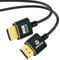 Thsucords Cable HDMI Ultra Delgado 2M, Cable HDMI Extremo flexible y delgado Compatible con 4K@60Hz18gbps 2160p 1080p
