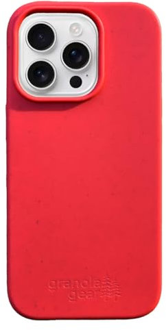 granola gear - Eco by GranolaGear - Umweltfreundliche Handyhülle für iPhone 13 Pro - Biologisch abbaubar, kompostierbar, plastikfrei, aus Pflanzen hergestellt - Cajun Shrimp