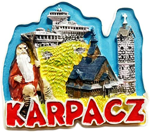 Karpacz Polen Karpacz Kühlschrankmagnet Kühlschrankmagnet Dekoration Magnet Aufkleber Souvenir Harz Basteln