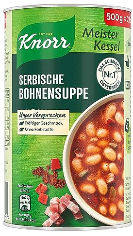 Knorr Meisterkessel Serbische Bohnensuppe - 500g