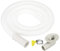 PATIKIL 3.3ft Air Conditioner Drain Kit, Universal AC Drain Hose Connector Hose with Clamp Connector 9 for Mini-Split Window AC Unit Faucet, White