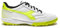 Diadora Calcetto LT Turf Fu ballschuhe Vollnarbenleder, verbesserte D mpfung, verschlei fester Gummi, Kunstrasen, optimale Traktion und Stabilit t, Wei / Gelb, 42.5 EU