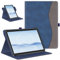 FINTIE Coque Universelle pour Tablette 10 Pouces (9-10.4 /10.5 / 10.9 / 11), Coque Rotative à 360° pour Tablette TECLAST, Blackview, YESTEL, YOTOPT, OSCAL etc, Denim Indigo