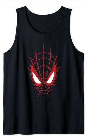 Spiderman Face Tank Top