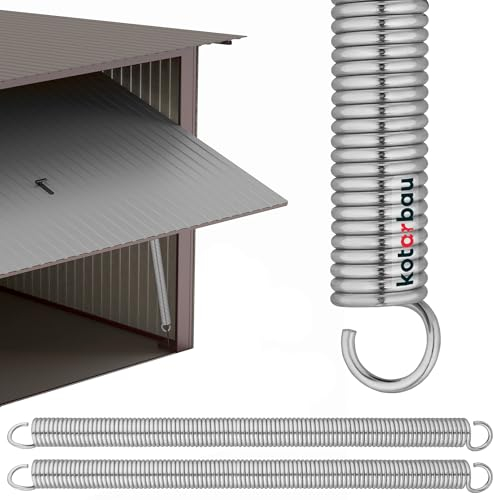 KOTARBAU® 2er Set Garagentor Feder Draht 570 mm Torsionsfeder Feder Garagentor Zugfeder Garagentor