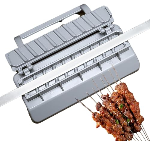 Moule À Kebab, Kabob Maker,Brochettes Kebab Moule Presse, Presse À Kebab En Plastique Facile À Utiliser Pour Barbecue Débutant, Kebab Turc, Facile À Nettoyer