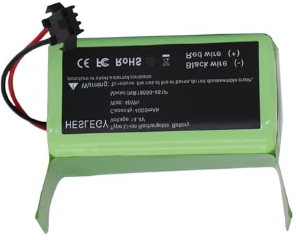 ZiRoxi 14,4 V 2600 mAh 4000 mAh 4S Akku, kompatibel mit Conga Excellence 990 950 1090 1092 1190 1790 1990, kompatibel mit IKOHS NETBOT S14 S15 Staubsauger (Color : 8000mAh)