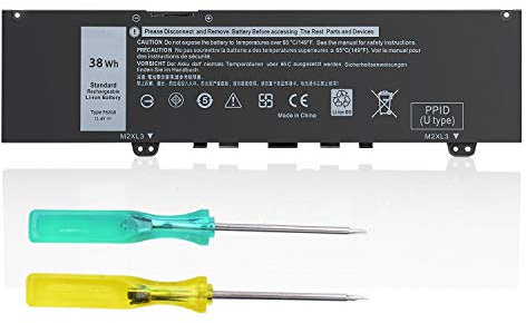 F62G0 Batteria di ricambio per computer portatile Dell Inspiron 13 7380 7386 7370 7373 5370 Vostro 13-5370-D1505G Series CHA01 RPJC3 RPJC3 39DY5 F62GO
