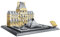 Hallisun Bausteine Set für das Pariser Louvre Museum, Architekturmodellbausatz der weltberühmten Wahrzeichen Serie für Kinder und Erwachsene ab 8 Jahren, als Geschenk und Heimdekoration, 785 Teile