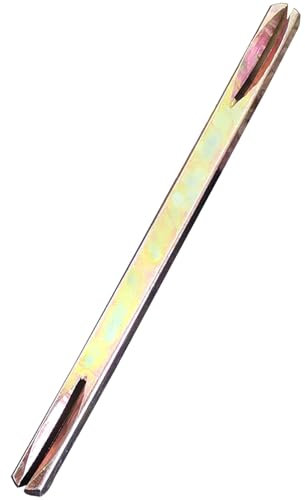 Axe fendu en acier 8 x 85 mm pour poignée de porte et fenêtre - Tige carrée fendue pour fenêtre et porte