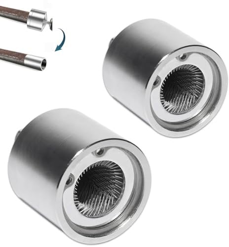 Copper Pipe Cleaner, Tube Cleaning Brush for Drill with Replaceable Brushes, Professional Plumbers and Industrial Purposes (15mm+22mm)