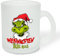 True Statements Geschenk für Glühwein-Fans: Glastasse „Weihnachten fällt aus“ mit Weihnachtsgrinch-Motiv - Geschenkidee zur Adventszeit | Weihnachtszeit - Glastasse Satiniert, ca. 300ml