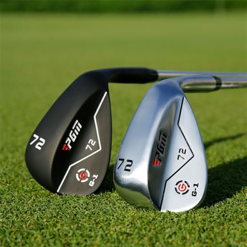 Cuneo di sabbia da golf a 72 gradi per uomini e donne, bunker strutturato CNC a 72 ° e cunei per mazze da golf High Loft (72D,Cuneo argento)