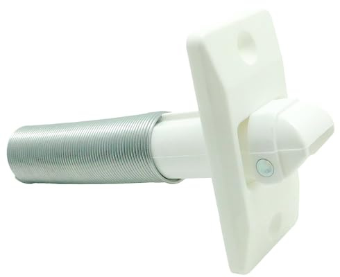 MICEL - 92684 - Guide pour ruban oscillant de volet roulant avec ressort, fermeture efficace pour stores de 14 et 18 mm, en polyamide, finition blanche, 13 x 24 x 13 mm