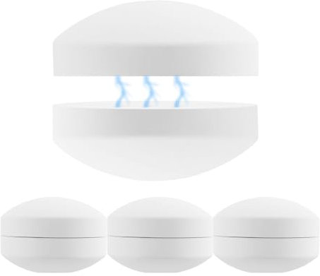 4 Paia Peso Tenda Doccia Peso Magnetico per Tende, Tende Magnetiche Rotonde, Pesi per Tende in Silicone per Tende Tovaglie