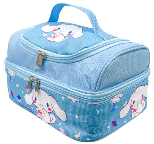 Elie&Eason Cinnamoroll Lunch Box, Cinnamoroll Bag, Lunch Bag Large Capacity Waterproof Insulated Portable for Adults Children for Picnic Office School Outdoor Travel