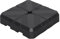 GOPLUS Base para Sombrilla Rellenable, Base de Parasol Pesada con Soporte en Cruz y Asas Recortables, Rellena de Agua 45KG /Arena 60KG, Bases Cuadrada para Sombrilla de 38/48mm