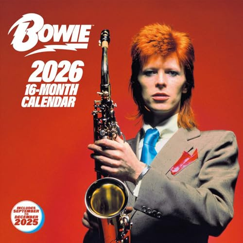 Kalender 2026 David Bowie - Wandkalender 30x30 cm